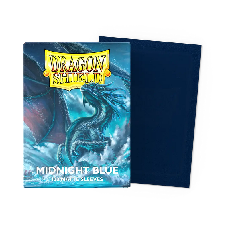 Dragon Shield Sleeves - Matte Standard (Midnight Blue)-1