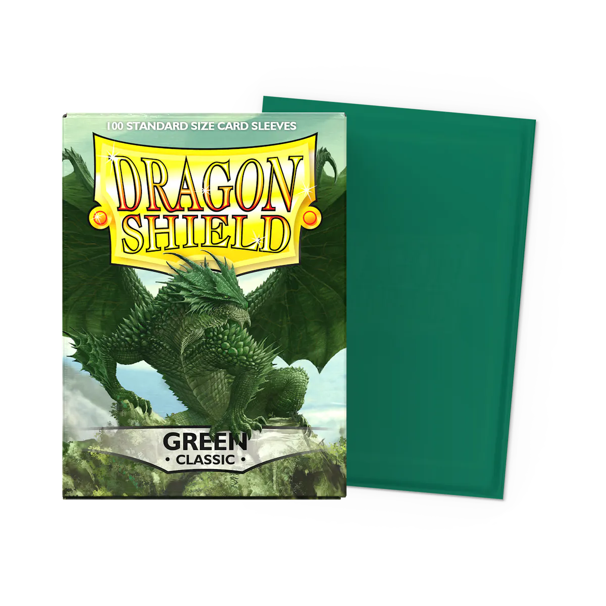 Dragon Shield Sleeves - Classic Standard (Green)-1
