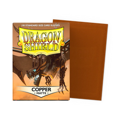 Dragon Shield Sleeves - Matte Standard (Copper)-1
