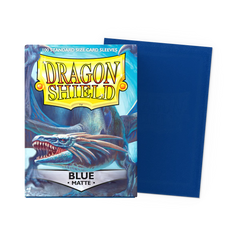 Dragon Shield Sleeves - Matte Standard (Blue)-1