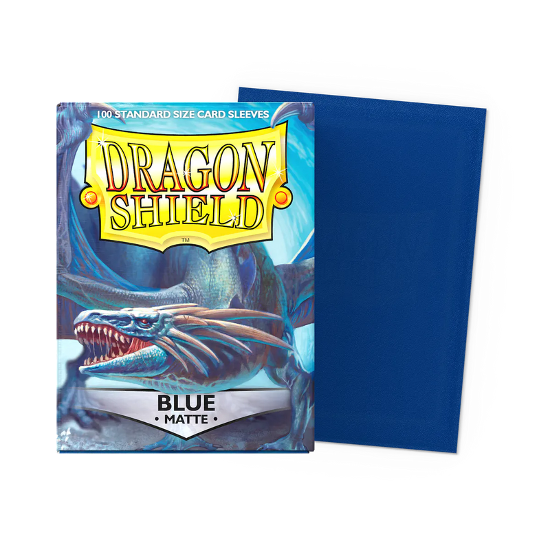 Dragon Shield Sleeves - Matte Standard (Blue)-1
