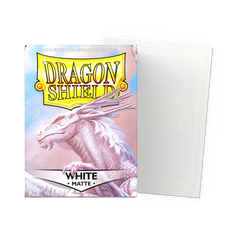 Dragon Shield Sleeves - Matte Standard (White)-1