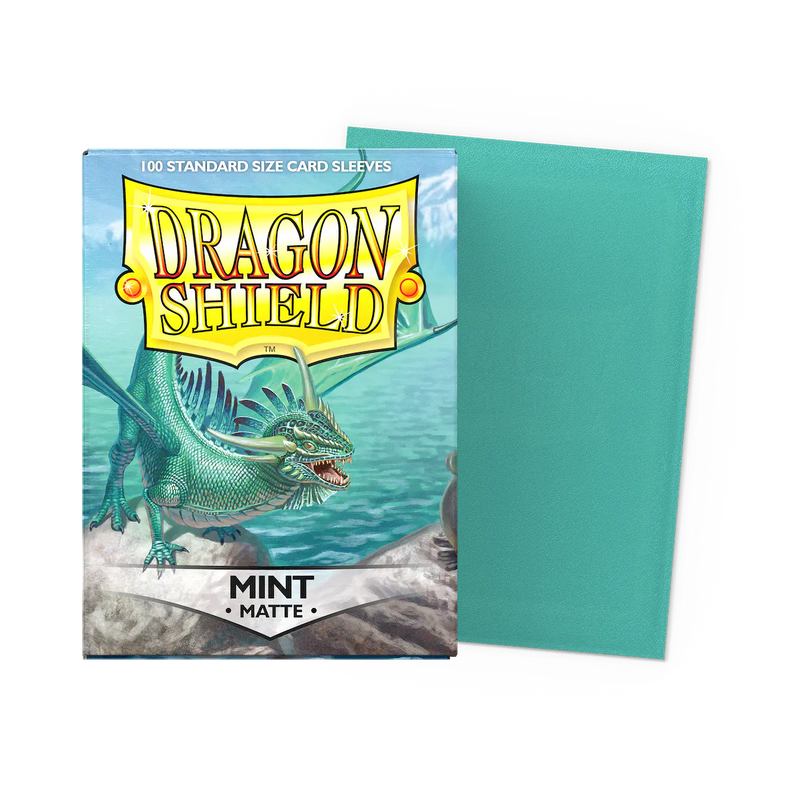 Dragon Shield Sleeves - Matte Standard (Mint)-1