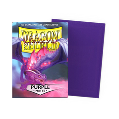 Dragon Shield Sleeves - Matte Standard (Purple)-1