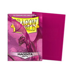 Dragon Shield Sleeves - Matte Standard (Magenta)-1