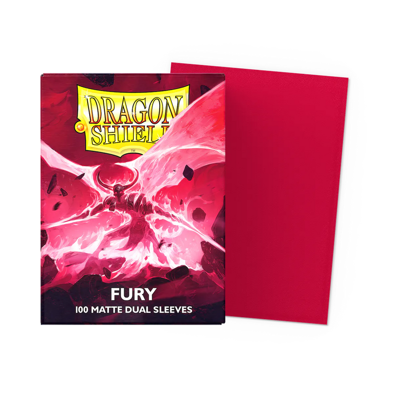 Dragon Shield Sleeves - Matte Dual Standard (Fury)-1