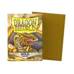 Dragon Shield Sleeves - Matte Standard (Gold)-1