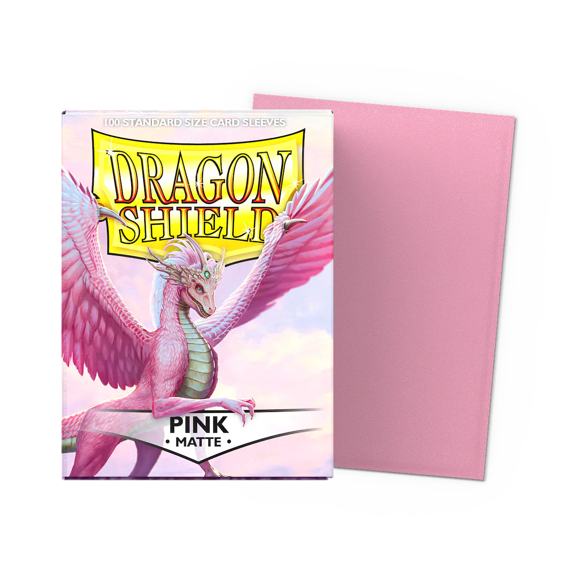 Dragon Shield Sleeves - Matte Standard (Pink)-1