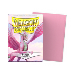 Dragon Shield Sleeves - Matte Standard (Pink)-1