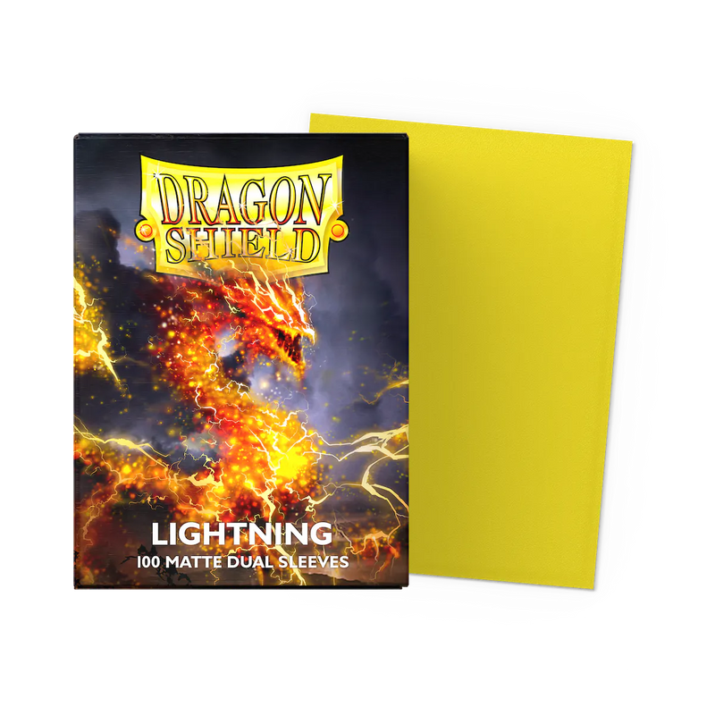 Dragon Shield Sleeves - Matte Dual Standard (Lightning)-1