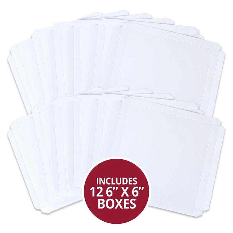 Handmade Card Boxes 6" x 6" - 12 x Boxes-1