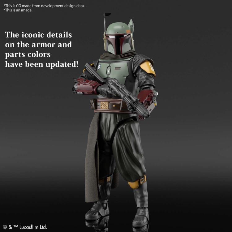 The Mandalorian Boba Fett 1/12 Scale Model Kit-3