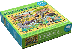 Peter Pauper Press - Safari Seek & Find 100-Piece Jigsaw Puzzle - Ages 5+-4