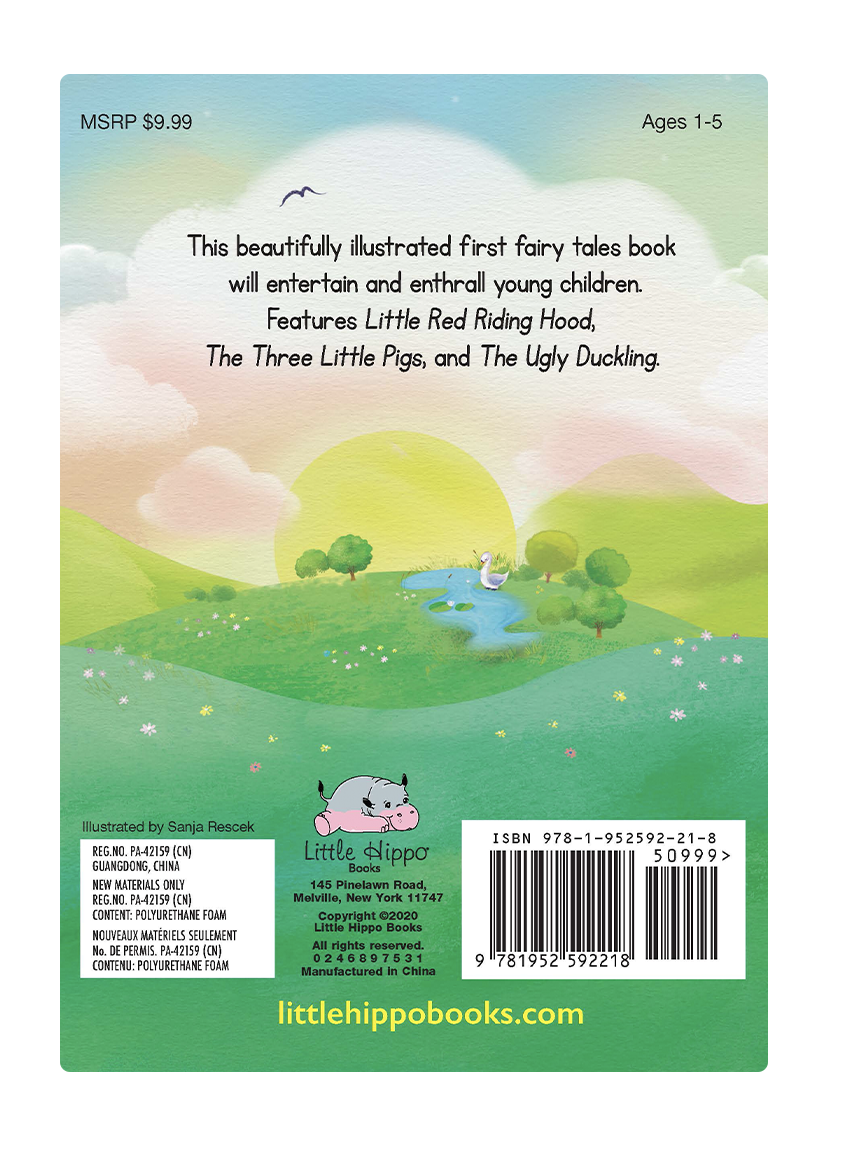 Little Hippo Books - My First Book of Fairy Tales - Children's Padded Board Book - Ages 0–5-5