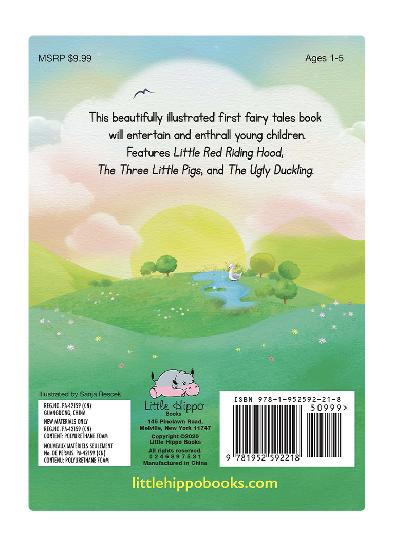 Little Hippo Books - My First Book of Fairy Tales - Children's Padded Board Book - Ages 0–5-5