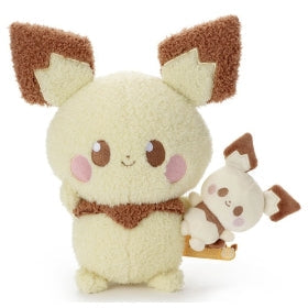 Pichu Be Together Plush (Pokémon Peaceful Place)-1