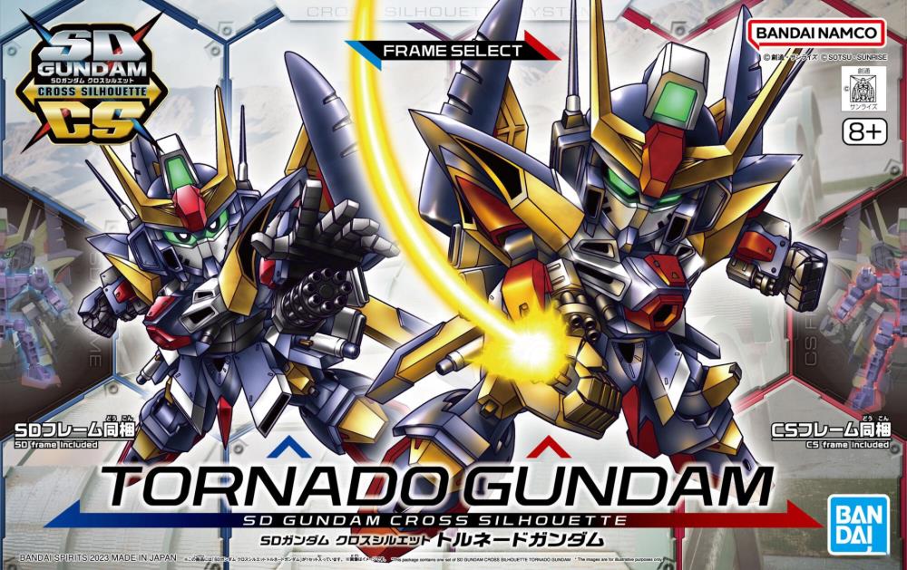 SD Gundam Cross Silhouette Tornado Gundam-1