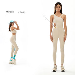 Women’s Breathable One-Piece Workout Outfit – Hip-Fit Fitness & Sportswear-6