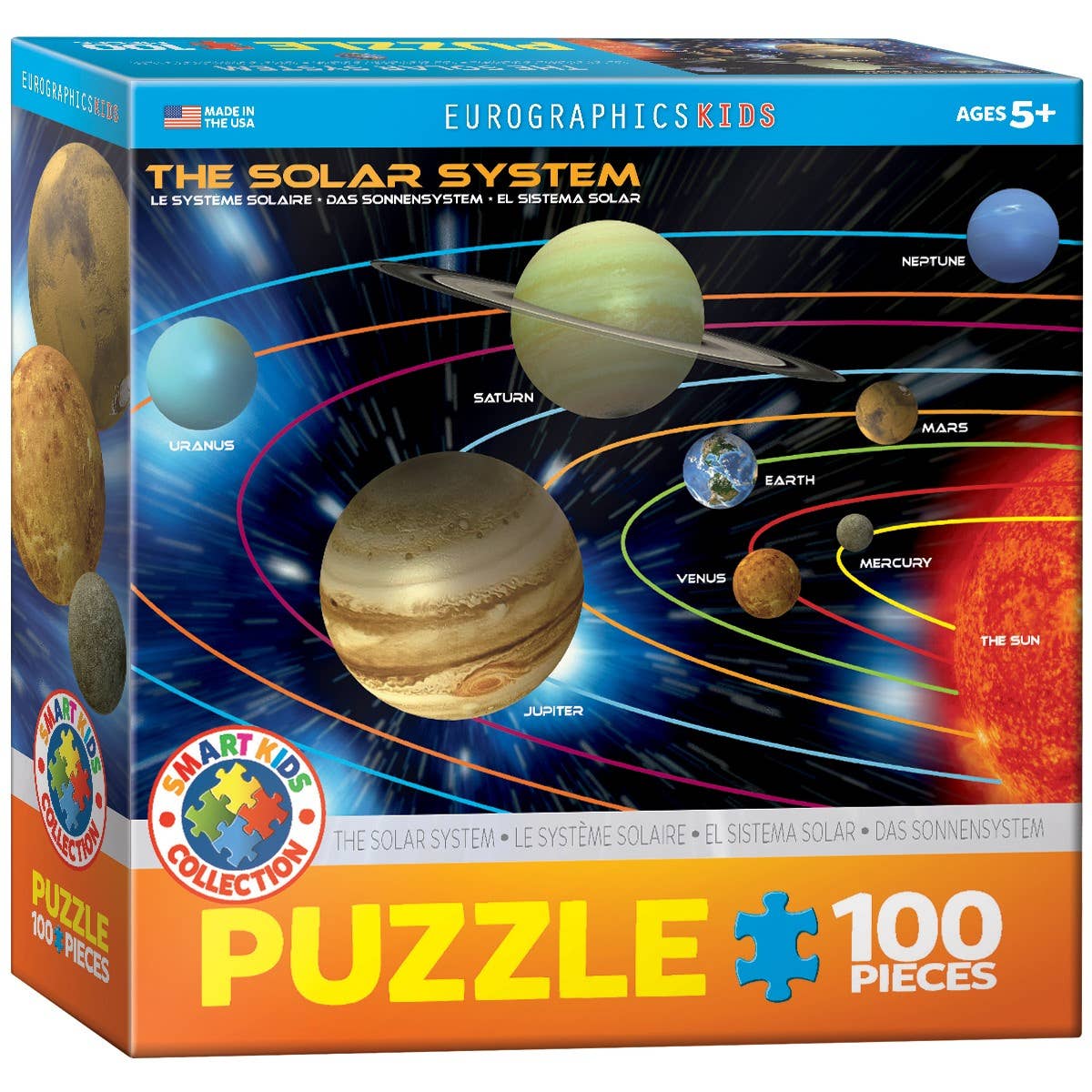 Eurographics The Solar System 100-Piece Puzzle - Ages 5+-1