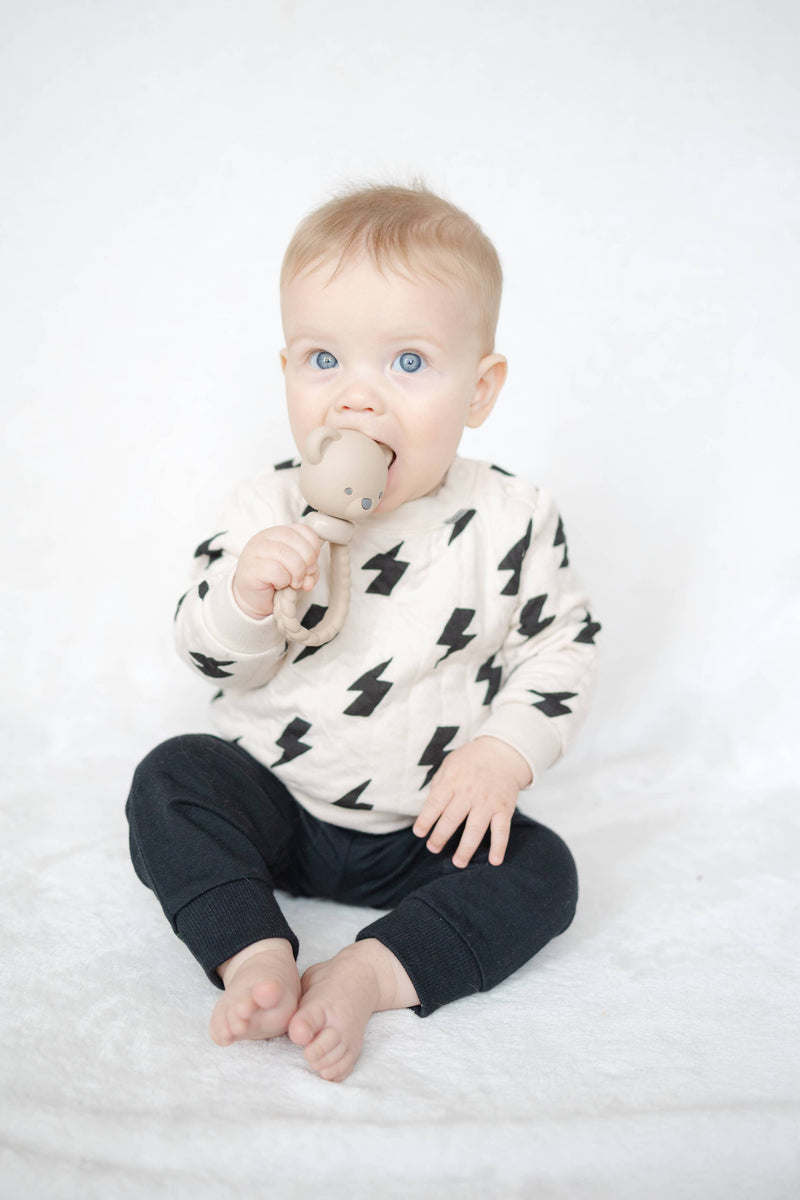 Itzy Ritzy Canada - Bear Sweetie Rattle™ - 0–24 Months-6