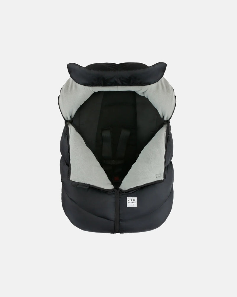Car Seat Cocoon - Black-4