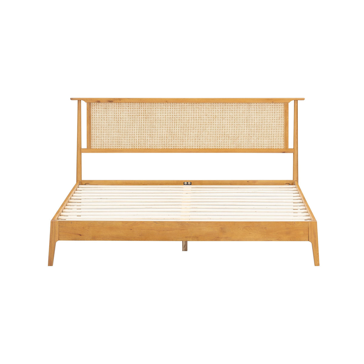Marco de cama de madera maciza Ruby-5