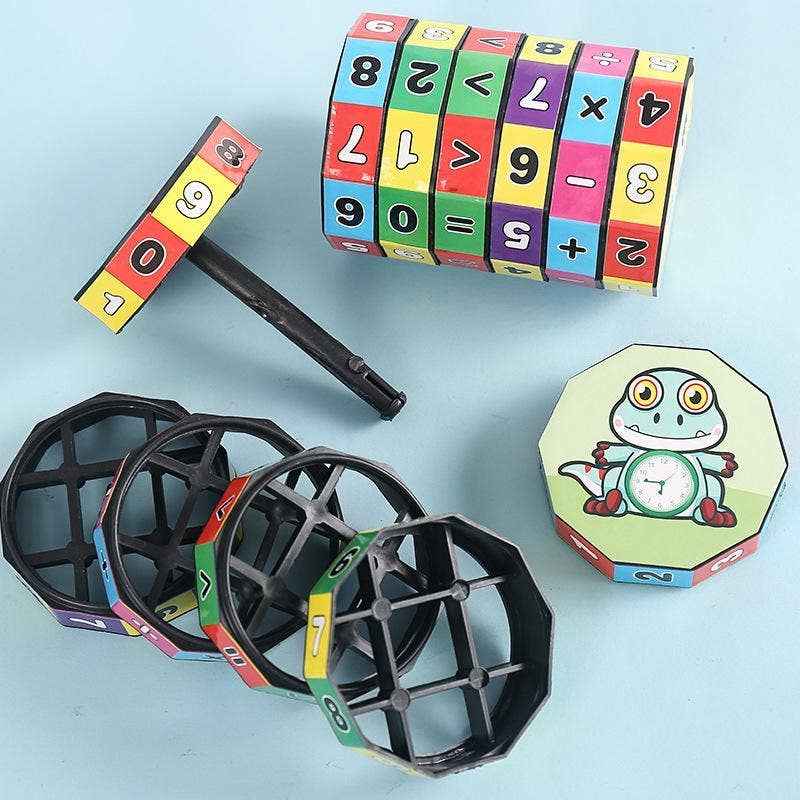 Educational Arithmetic Learning Cube - Ages 3+-5