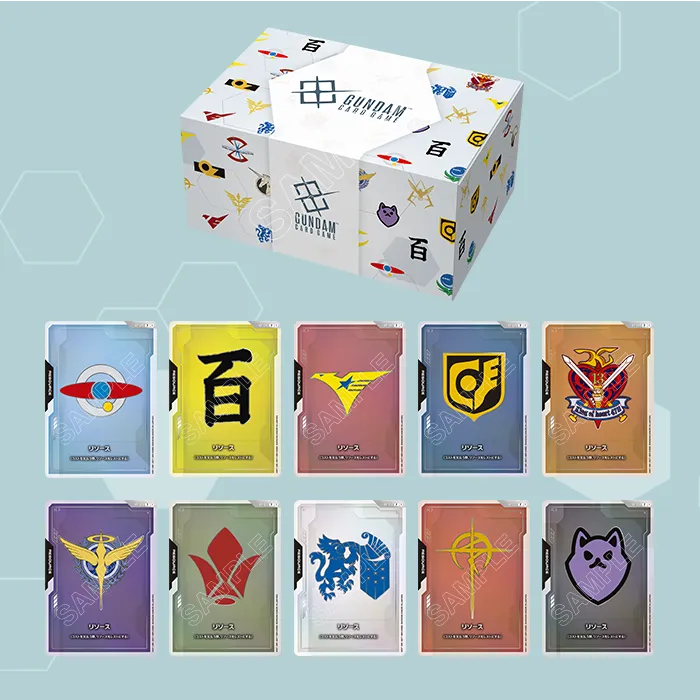 Gundam Card Game - Storage Box ＆ Resource Card Set [EVX07]-1