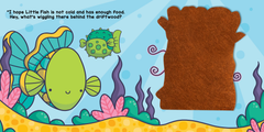 Little Hippo Books - Peek and Seek - In the Ocean - With Lift-the-Flap Felt Pieces - Ages 0–6-4