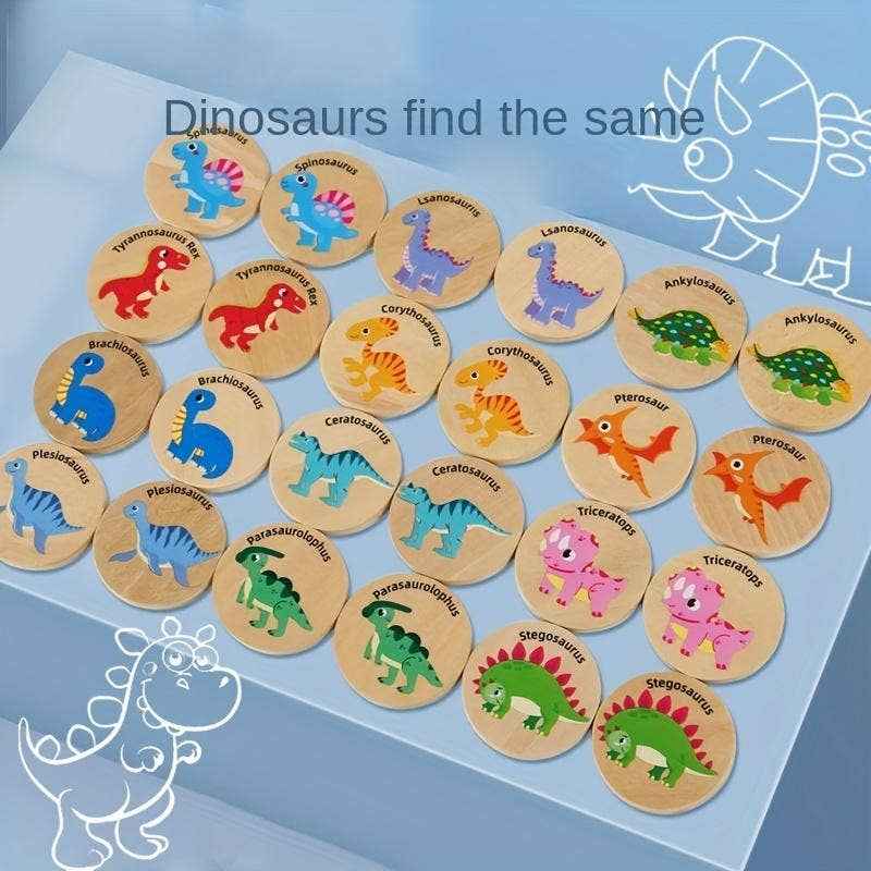 KiddieKickz - Dinosaur Memory Matching Game - Ages 3+-2