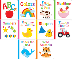 Peter Pauper Press - My Little Library (Set of 10 Board Books) - Ages 0–3-5