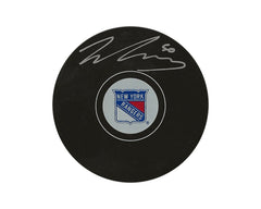 Will Cuylle Autographed New York Rangers Autograph Model Puck-1