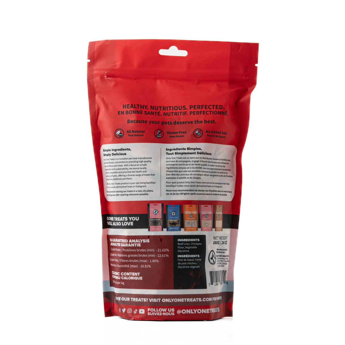 Canadian Beef Liver Training Treats 680g-2