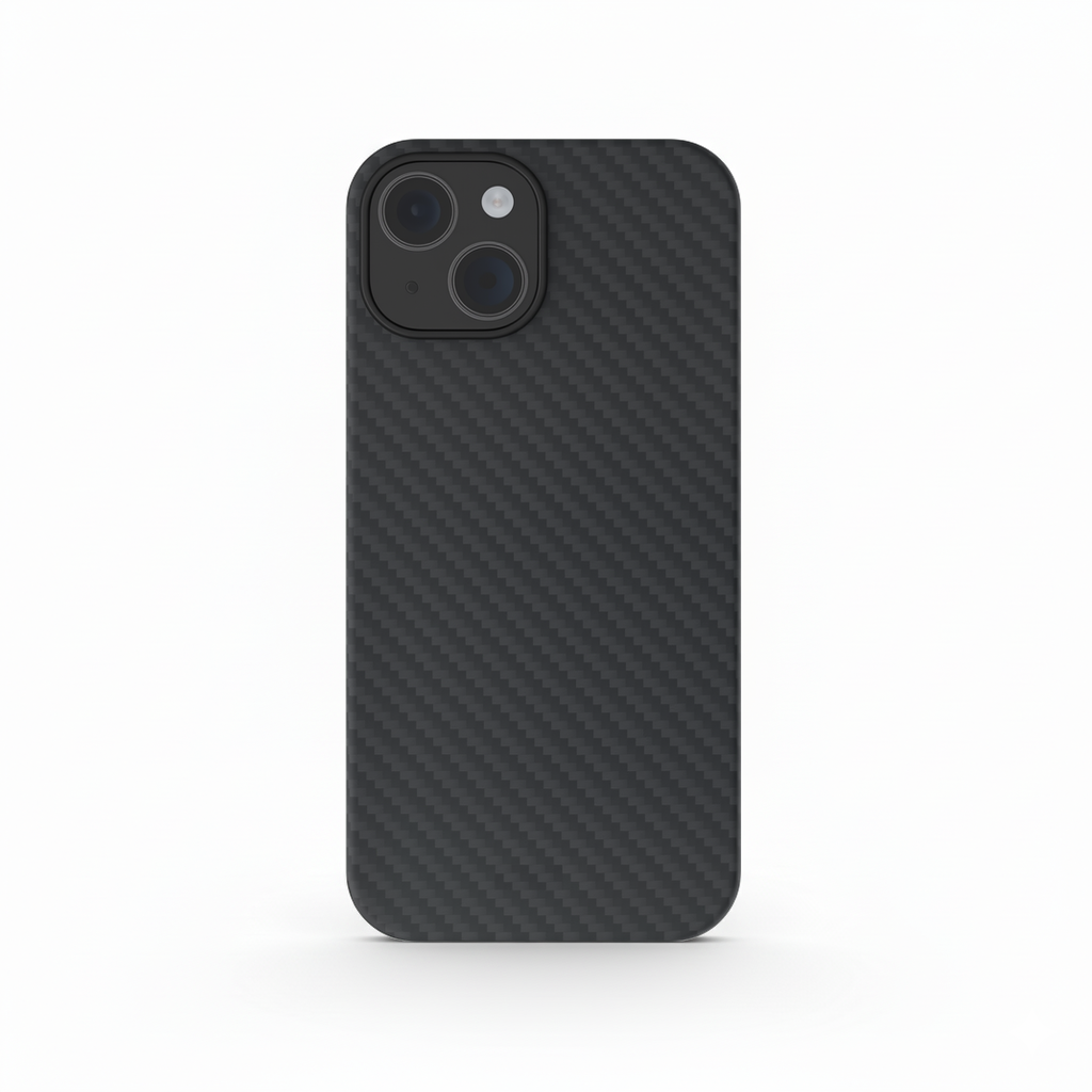 Coque en véritable fibre d'aramide pour iPhone 15