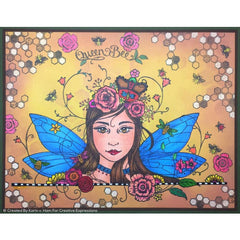 Queen Bee A5 Clear Stamp Set-3