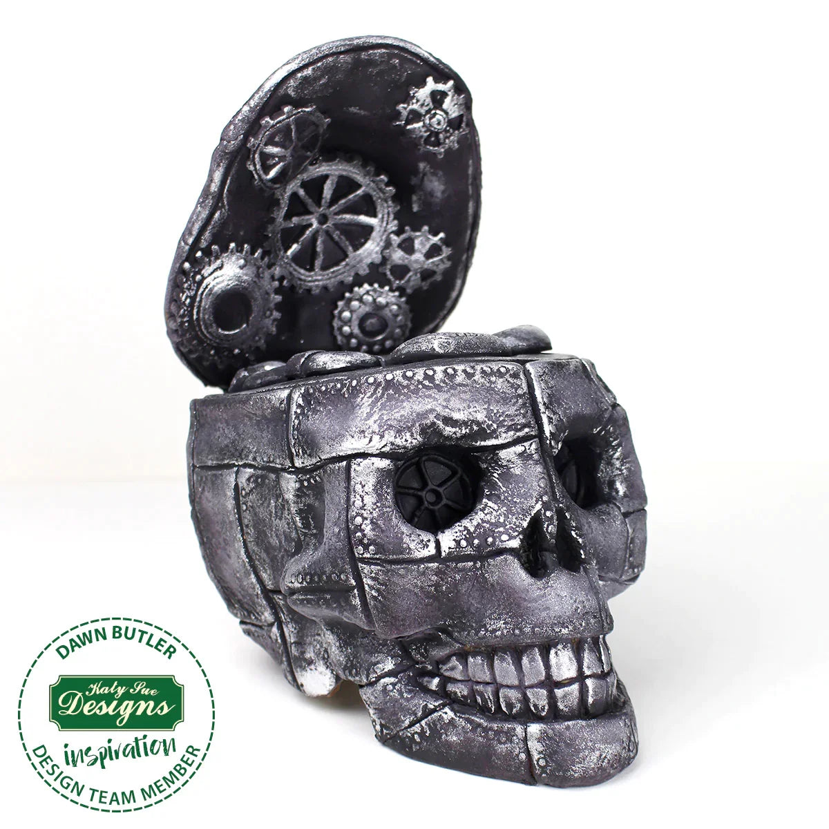 Distressed Cogs Silicone Mould-22