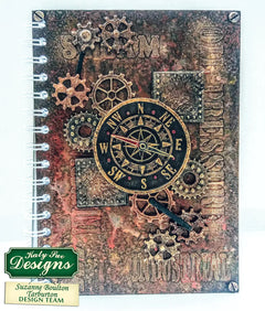 Distressed Cogs Silicone Mould-26