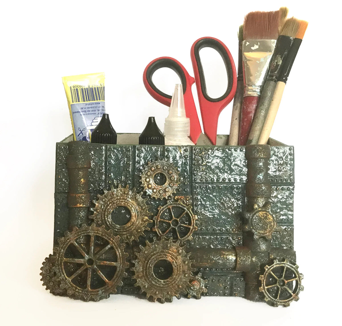 Rusty Pipes Silicone Mould-14