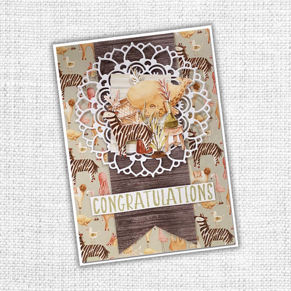 Boho Nursery Cardmaking Kit 22378-3