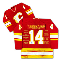 Theoren Fleury Career Jersey #1 of 199-1