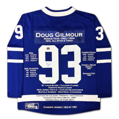 Doug Gilmour Career Jersey #193 of 193-1