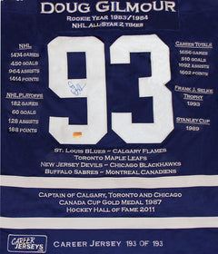 Doug Gilmour Career Jersey #193 of 193-2