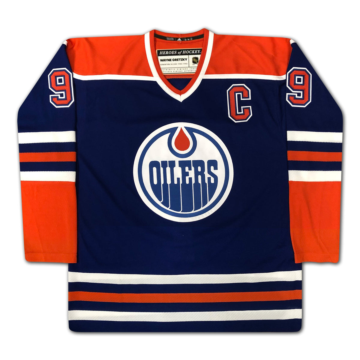 Wayne Gretzky Blue Career Jersey /199-3