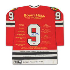 Bobby Hull Chicago Blackhawks Career Jersey /399-2