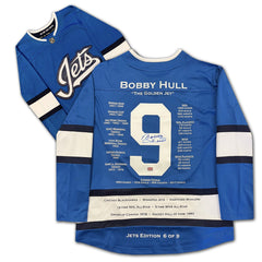 Bobby Hull Winnipeg Jets Career Jersey-1