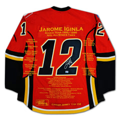 Jarome Iginla Career Jersey #1 of 112-1
