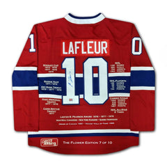 Guy Lafleur Montreal Canadiens Career Jersey - Red Edition /10-1