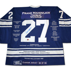 Frank Mahovlich Career Jersey #199 of 199-1