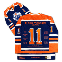 Mark Messier Career Jersey Elite Edition of 11-1
