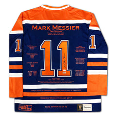 Mark Messier Oilers Career Jersey Elite Edition #11 of 11-2
